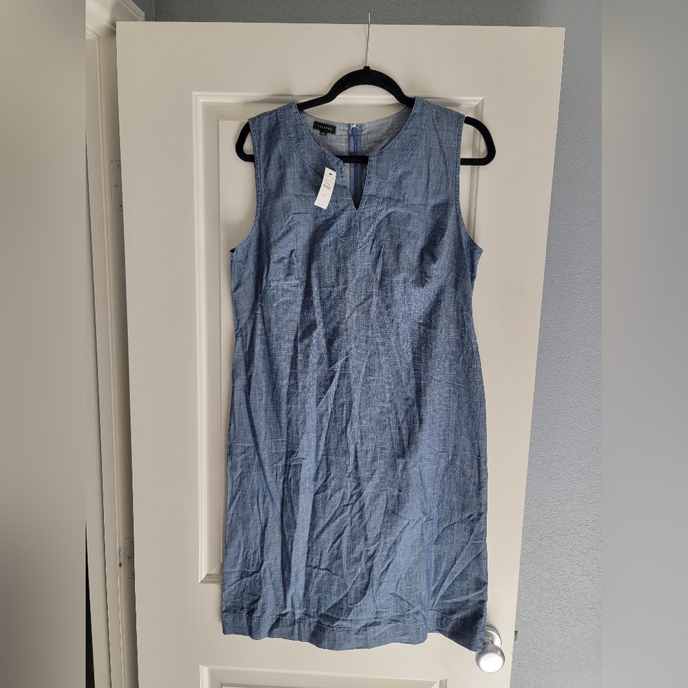 Talbot's 100% Cotton Denim Dress